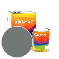 KCC센스멜조합 진회색 4L-시공면적 20제곱 / 유성 에나멜 조합페인트, 4L, 1개, 그레이