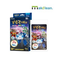 메이클린 로보카폴리 열냉각시트 6매입/열패치/쿨시트, 6개입, 1개