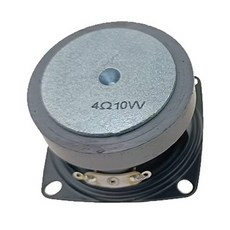 2 인치 스피커 전체 주파수 4ohm 10W 라우드 스피커 DIY 사운드 스피커 세트, 종이 모자