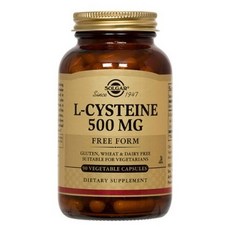 솔가 L-시스테인 500mg 베지터블 캡슐, 90정, 4개