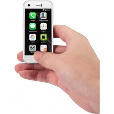 Sudroid Super Mini 2.5 인치 Android 스마트 폰 쿼드 코어 1G + 8G 5.0MP 듀얼 SIM 고화질 미니 폰 잠금 해제 (흰색), 단일옵션, 단일옵션
