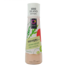 대상 청정원 1000 아일랜드 드레싱, 310g, 95개