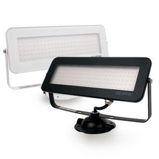 LED투광기 슬림 광폭 50W 방수 방진 간판조명 투광등, YD 블랙바디 주광색, 1개
