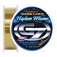 [털보낚시]G7 토너먼트 진 나일론 모노 150m, 12LB(3호)