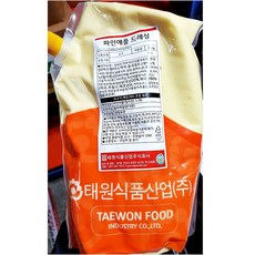 태원 파인애플 드레싱 2K/불닭소스, 1