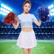 학생 족구볼 운동회 단체 여성 치어리더 공연복 에어로빅짐볼 교복
