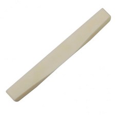 shangren 어쿠스틱 기타 75mm 용 4-20pack 소 뼈 브리지 안장, 20개