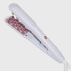 와플고데기 볼륨 미니 미용실 여행용 부목 물결 휴대용 세라믹 뿌리 스틱 뽕 고데기 솜털, 1개, 1. 블랙 미니