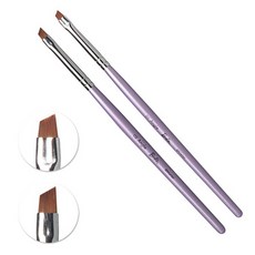 뷰젤 엔젤 사선브러쉬 네일브러쉬 2종 (3.5mm/4.0mm), 앵글2, 1개