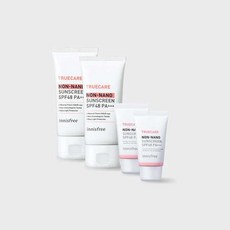 [멸치쇼핑]이니스프리 논나노 무기자차선크림 SPF48 50MLx2 + 20MLx2