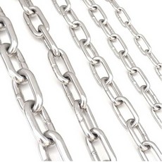 스텐체인 / 304 SUS 재질 / 두께 2 - 6mm / 스텐쇠사슬, 304 스텐 3mm (1M), 1개