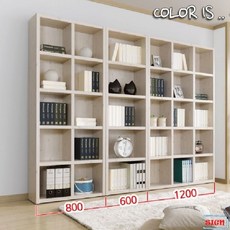 나우리몰 #600 오픈 5단책장 G-B101*FU21_7872, naurimall 화이트그린