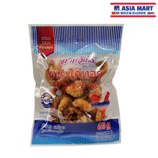Issan Food 이싼푸드 닭껍데기 튀김 60g 과자 간식 스낵 술안주 / FRIED PORK SKINS 소비기한 임박, 1개
