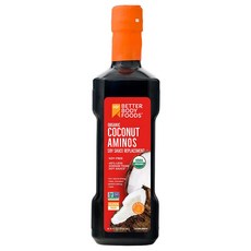 BetterBody Foods Coconut Aminos 버터바디푸드 코코넛 아미노 간장 소스 500mL 2개