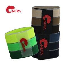 네파 [NEPA 안전각반 1set] 네파각반 패션각반 밴드각반 각반 옐로우그린, 1세트