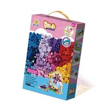 클래식 블럭 핑크 1000pcs 레고 클래식 창작 브릭 레고 호환 블럭 어린이교구용 블럭