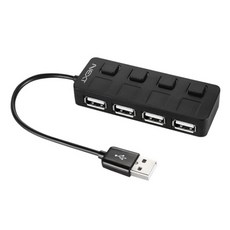넥스트유 NEXT-204UH NEW USB2.0 4포트 허브 블랙