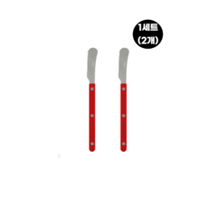 메종오브제 파르베 버터나이프, 1 color (레드), 8세트