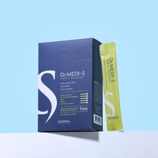 닥터메디스 스틱샴푸 탈모완화 여행용 휴대용 기능성 일회용 샴푸 파우치, 20개, 7ml
