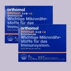 오쏘몰 이뮨 3박스 90일 orthomol 독일 종합비타민(드링크+정제), 3개