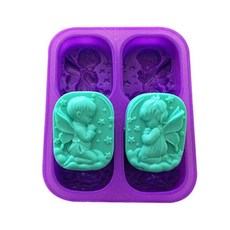 업사이클 비건 커피스크럽만들기 KIT (5인용), 마타바 천사의기도 4구 실리콘몰드, 1개