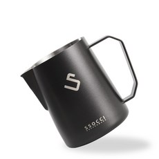 쏘치 450ml 밀크 저그 스팀 피쳐 라떼아트 피처 (다크그레이), 다크그레이, 1개 다크그레이, 1개