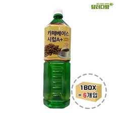 RA라유1_청솔 카페시럽 1.5L 1BOX (6개입) 카페베이스시럽 브라운슈가시럽 카페시럽 시럽 맛있는커피시럽 커피시럽+fs32ed, 조은상품, 조은상품