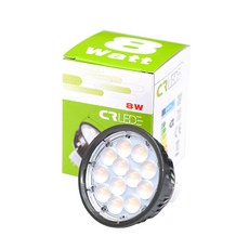CR LED MR16 12V 8W 할로겐 LED할로겐 CRLED CR LED, 주광색, 1개