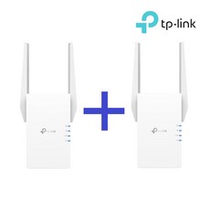 티피링크 RE505X 2팩 기가 1500Mbps 무선 AP 증폭기 확장기 세트 - re505x