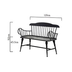 야외벤치 케이가든벤치의자 공원벤치 카페벤치, 2. 블랙 벤치
