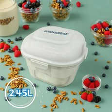 밀크루 유청분리기 꾸덕 그릭 요거트 메이커 짤순이 겸용, 1개, 화이트 1개, 화이트