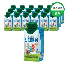 파스퇴르 킨더밀쉬 2단계 200ml 18팩 / 24개월부터, 킨더밀쉬 2단계x18팩, 옵션선택