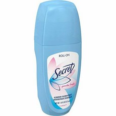 시크릿 데오드란트 롤 온 파우더 프레쉬향 51ml 2개, 1, 1