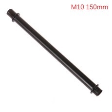 조명 액세서리 M 0 이빨 튜브 램프 이중 헤드 외부 중공 금속 막대 0cm 5cm 20cm 30cm 40cm 50cm PC, M10 150mm Black, 1개