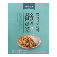 피코크 밥 한그릇 뚝딱 소고기강된장 덮밥소스 150g, 1개