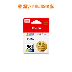 C 캐논 정품잉크 PIXMA TS5391 칼라, 단일 수량, 단일 색상