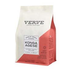 Verve Coffee Roasters 커피 로스터기 기계 버브 로스터스 싱글 오리진 아프리카 통 원두 12온스 Q1295882, Ethiopia, 12 Ounce (Pack of 1), 1개
