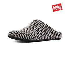 핏플랍 [FITFLOP] 정품 크리시 니트 펄 N26-618 뮬 슬리퍼 블로퍼