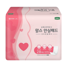 디펜드 여성용 맘스 안심패드 산모전용 패드 일자형, 대형, 28개입, 2개