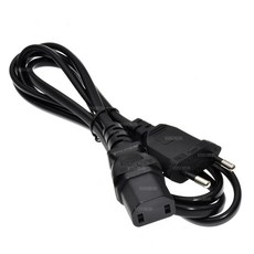 범용 2 갈래 수 플러그 IEC320 C 7 암 어댑터 AC 전원 코드 PS4 Pro EU US 표준 전원 공급 장치 충전 케이블, EU Standard, 1개