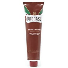 Proraso 프로라소 레드 라인 쉐이빙 면도 크림 샌들우드 시어버터 150ml, 1개