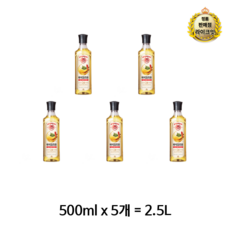 해표 바삭 요리유, 2.5L, 24개
