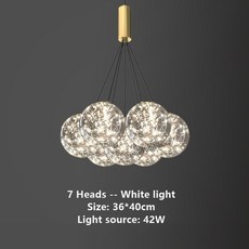 버블볼샹들리에