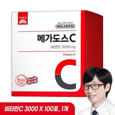 메가도스 비타민C 3000mg, 300g, 1개