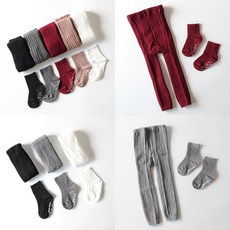 신생아꽈배기타이즈