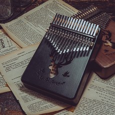 칼림바 더블 레이어 풀톤 24톤 33키 Kalimba 엄지 피아노 작은 손가락 피아노 엔트리 전문 연주, AE