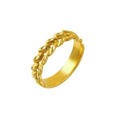 월계수순금반지