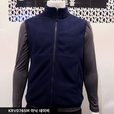 콜핑 아닉 남성 가을 겨울 부드럽고 따뜻한 내피 겸용 기능성 스판 폴라 플리스 집업 조끼 베스트