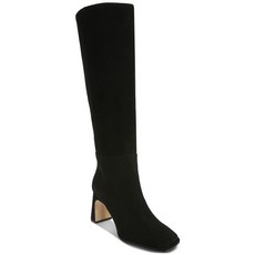 샘에델만 Sam Edelman 여성 Issabel Square-Toe Sculpted-Heel Wide Calf Tall Dr에스 ESS Boots