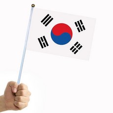 미니 태극기 깃발 응원 국기 수기 손태극기 운동회 축구 체육대회, 1개